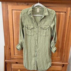 Philosophy Green Midi Dress